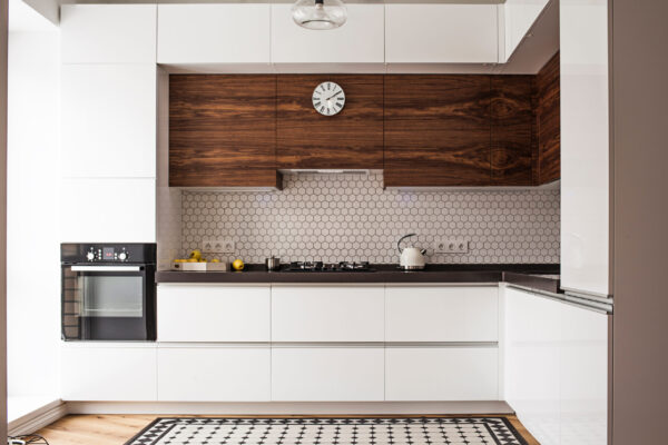 The,Interior,Of,The,Beautiful,Trendy,Modern,Kitchen,With,White